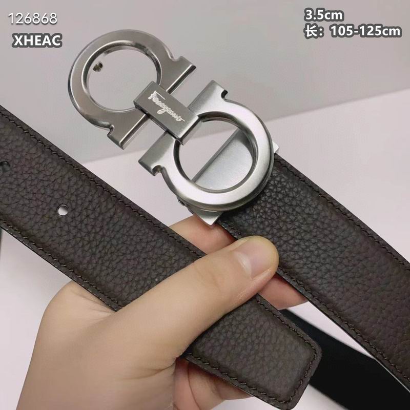 Ferragamo belt 35mmX105-125cm 8L104